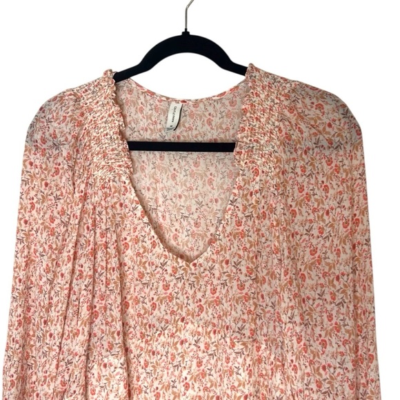 Gentle Fawn - Charlize Long Sleeve Dress Floral Print- Size Medium - Picture 6 of 12